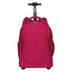 Kit Mochila Carrinho 2 Compartimentos e Lancheira 2 Compartimentos Sestini Crinkle Rosa - Pink