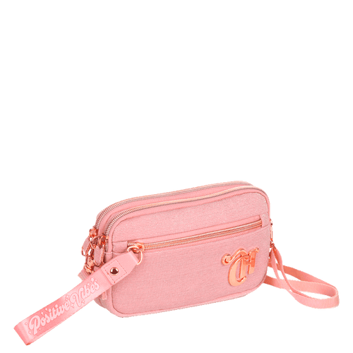Bolsa 2 Compartimentos Capricho Hype Rosa - Rose - Imagem 2