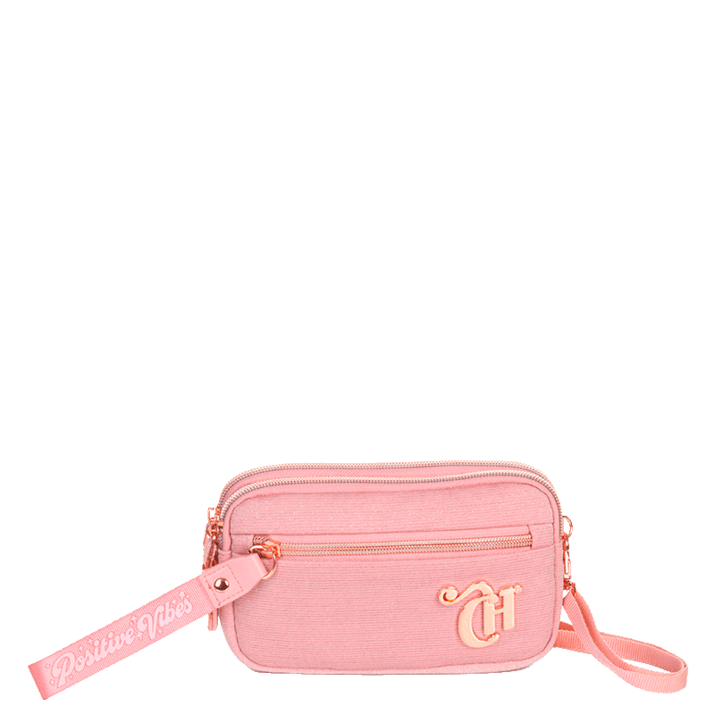 Bolsa 2 Compartimentos Capricho Hype Rosa - Rose
