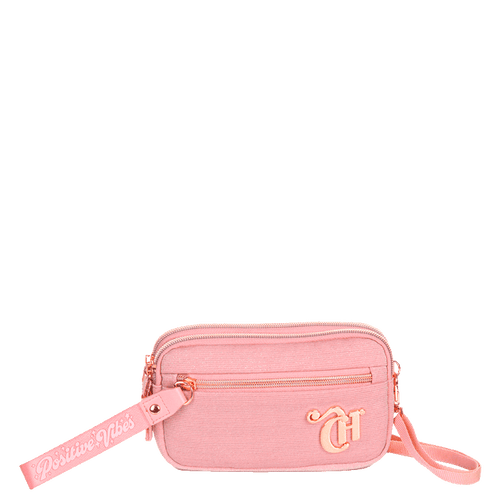 Bolsa 2 Compartimentos Capricho Hype Rosa - Rose