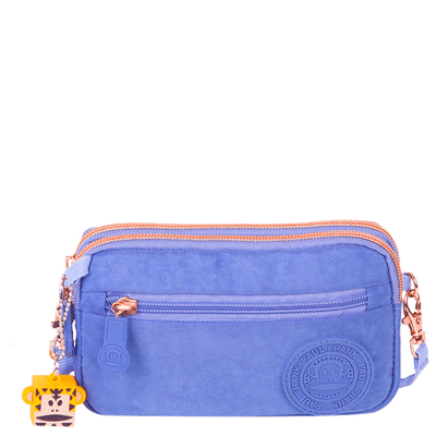 Bolsa 2 Compartimentos Paul Frank Classics Roxo - Lavanda