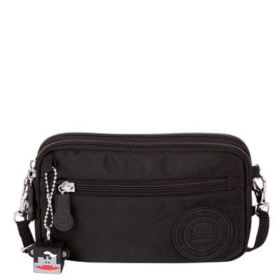 Bolsa 2 Compartimentos Paul Frank Classics - Preto