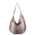 Bolsa Boho Média Fellipe Krein Ss23 Snake Fk 600 - Marrom