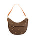 Bolsa Boho Média Sestini Monograma - Marrom