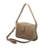 Cross Bag Média Fellipe Krein Aw23 Botão FK553 Marrom - Khaki