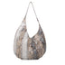 Bolsa Hobo Média Fellipe Krein Ss23 Snake Fk 600 - Azul