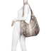 Bolsa Hobo Média Fellipe Krein Ss23 Snake Fk 600 - Azul