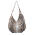 Bolsa Hobo Média Fellipe Krein Ss23 Snake Fk 600 - Azul