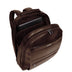 Mochila 2 Compartimentos Notebook Couro Sestini Texas Marrom