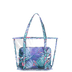 Bolsa Praia Tote Grande com Necessaire Colorido - Folhas