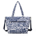 Bolsa Tote Bag Grande Fellipe Krein Ss23 Matelassê Casual Fk635 - Azul