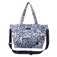 Bolsa Tote Bag Grande Fellipe Krein Ss23 Matelassê Casual Fk635 - Azul