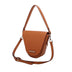 Bolsa Tiracolo Média Fellipe Krein SS23 Napa FK543 Marrom - Caramelo