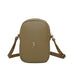 Cross Bag PP Fellipe Krein Aw23 Botão FK554 Marrom - Khaki