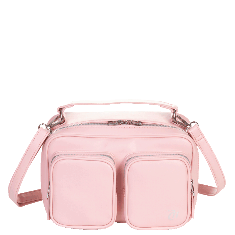 Bolsa Transversal Média Capricho Fashion Bags - Rosa