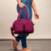 Bolsa Transversal Média Paul Frank Classics Roxo - Ameixa