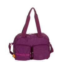 Bolsa Transversal Média Paul Frank Classics Roxo - Ameixa