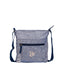 Bolsa Transversal Pequena Capricho 21Z01 Prata - Glitter