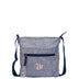 Bolsa Transversal Pequena Capricho 21Z01 Prata - Glitter