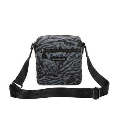 Bolsa Tiracolo Pequena Fellipe Krein Ss23 Matelassê Casual Fk642 - Preto