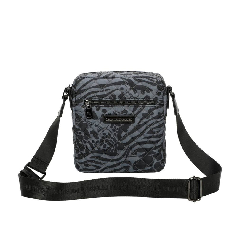Bolsa Tiracolo Pequena Fellipe Krein Ss23 Matelassê Casual Fk642 - Preto