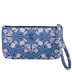 Carteira Alça de Mão Grande Fellipe Krein Ss23 Fk656 - Azul