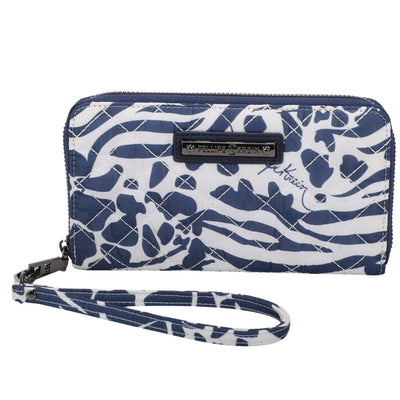 Carteira Ziper Grande Fellipe Krein Ss23 Fk654 - Azul