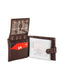 Carteira Masculina com Porta Documentos Pvc - Café