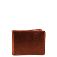 Carteira Masculina Pequena Italiano - Caramelo