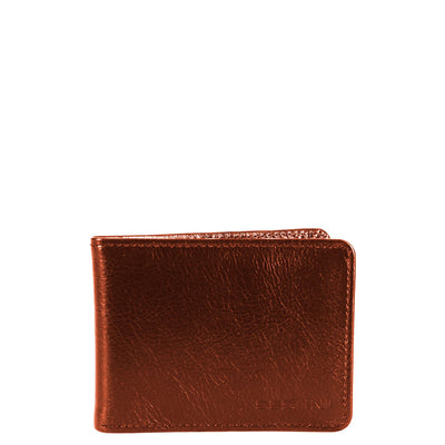 Carteira Masculina Pequena Italiano - Caramelo