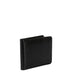 Carteira em Couro Masculina Pequena  Italiano - Preto