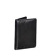 Carteira Masculina com Porta Cartão Externo Couro - Preto
