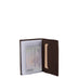 Carteira Masculina sem Fecho e Porta Documentos Pvc - Café