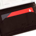 Carteira Masculina sem Fecho e Porta Documentos Pvc - Café