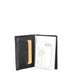 Carteira Masculina sem Fecho e Porta Documentos pvc- Preto