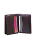 Carteira em Couro Masculina Vertical - Preto