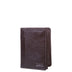 Carteira em Couro Masculina Vertical - Preto