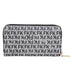 Carteira Alça de Mão Grande Fellipe Krein Aw23 Monograma FK587 - Preto