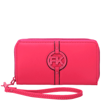 Carteira Zíper com Alça de Mão Fellipe Krein SS23 Matching Rosa - Pink