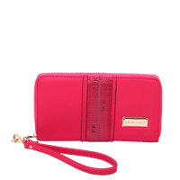 Carteira Zíper com Alça de Mão Fellipe Krein SS23 Alça Nailon Rosa - Pink