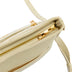 Cross Bag em Couro Média Sestini Lovebomb - Off White