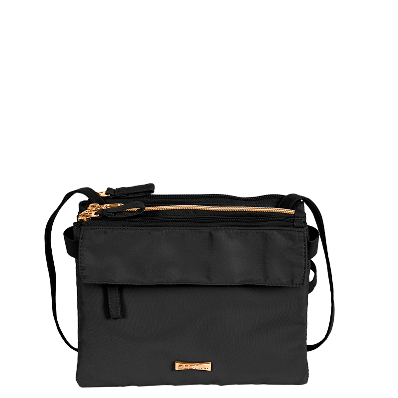 Bolsa Cross Bag Pequena Sestini Liv II - Preto