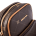 Bolsa Cross Bag Pequena Sestini Monograma - Marrom