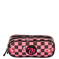 Estojos 2 Compartimentos Capricho Pop Cosmic Gang Rosa - Pink