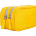 Estojo 2 Compartimentos Crinkle - Amarelo