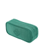 Estojo 2 Compartimentos Crinkle Verde - Jade