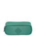 Estojo 2 Compartimentos Crinkle Verde - Jade