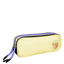Estojo 2 Compartimentos Capricho Candy Popcorn - Amarelo