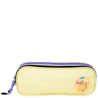Estojo 2 Compartimentos Capricho Candy Popcorn - Amarelo