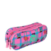Estojo 2 Compartimentos Capricho Student School - Rosa Claro